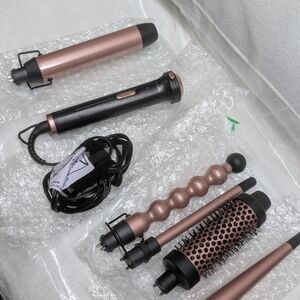 Wavytalk 5in1 Ceramic Curling Wand Set